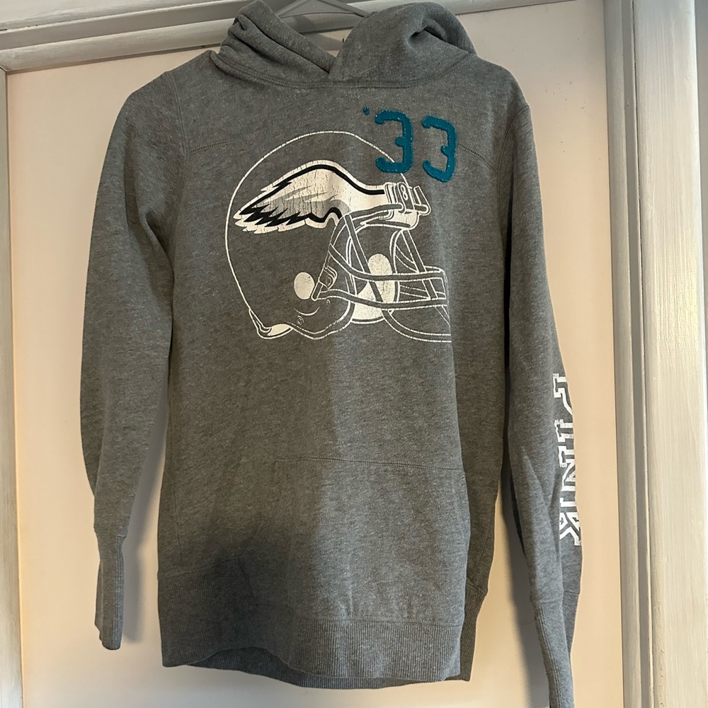 Victoria's secret pink philadelphia eagles nfl hoodie L